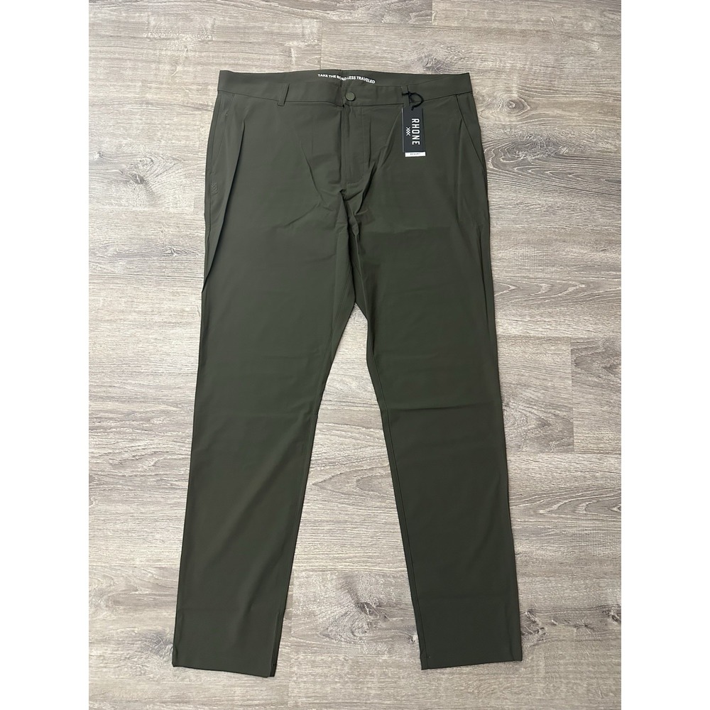 Rhône Resort Slim Pants Men's Size 40 Survivor Green